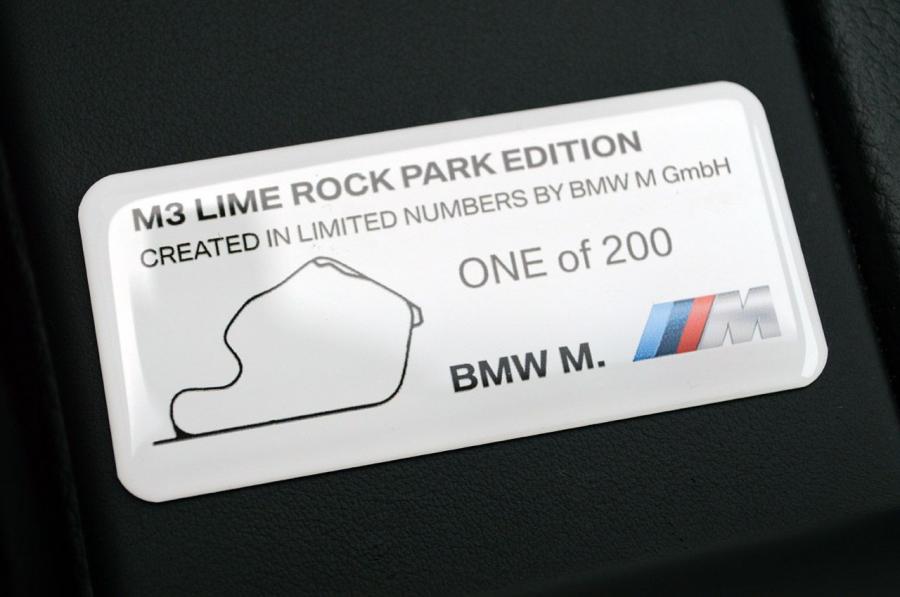 BMW M3 Coupe Lime Rock Edition 2013 года  (фото 5 из 55)